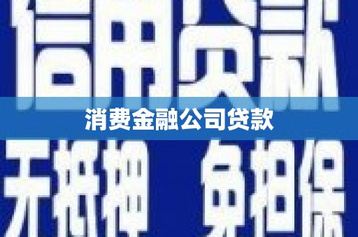 大武口消费金融公司贷款