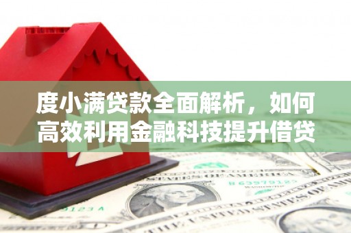 大武口度小满贷款全面解析，如何高效利用金融科技提升借贷体验
