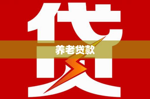 大武口养老贷款